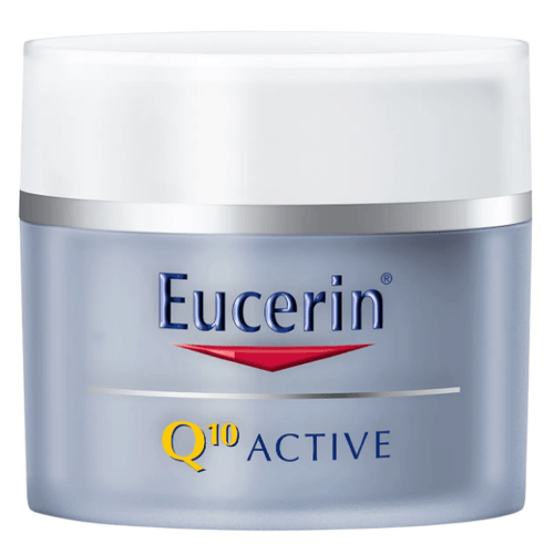 Eucerin Q10 ACTIVE Noční krém proti vráskám regenerační na citlivou pokožku 50 ml