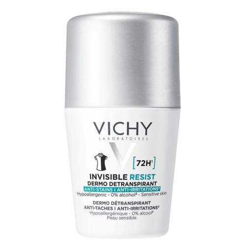 Vichy Invisible Resist 72H antiperspirant proti skvrnám i proti podráždění 50 ml