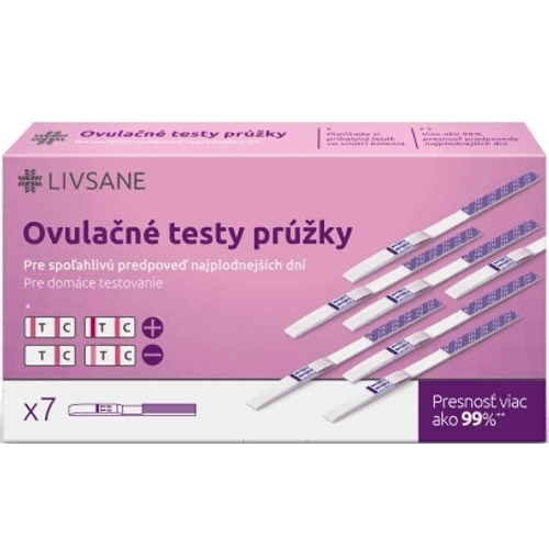 Livsane Ovulační test proužky 7 ks