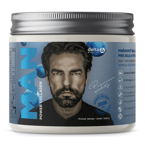 DELTA MAN power COLLAGEN jahoda citron 240 g
