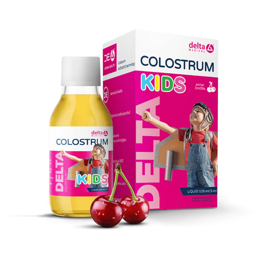 DELTA COLOSTRUM® KIDS Třešeň 125 ml