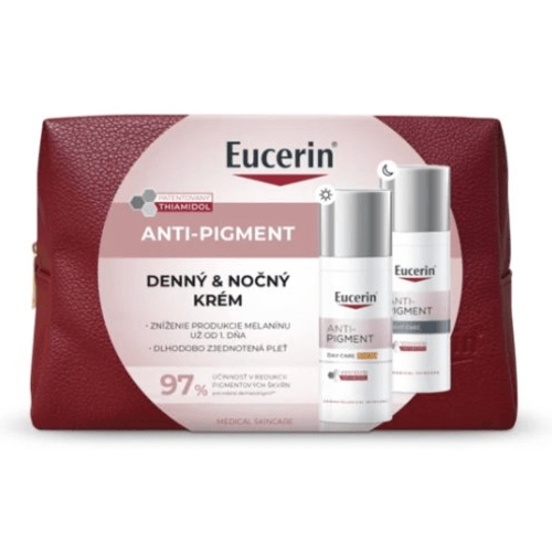 Eucerin Vánoce AntiPigment dárkový set denní krém+noční krém