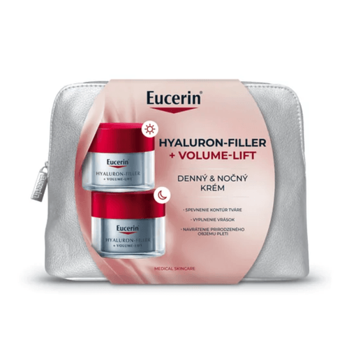 Eucerin Vánoce Hyaluron-Filler + Volume Lift Denní krém + Noční krém