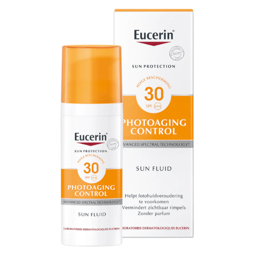 Eucerin Sun Emulze na opalování na obličej proti vráskám Photoaging Control SPF 30 50ml