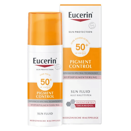 Eucerin Sun Emulze na obličej s depigmentačním účinkem PIGMENT CONTROL SPF 50+ 50 ml