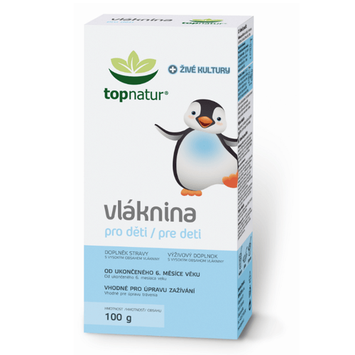 TOPNATUR Vláknina pro děti s probiotiky 100 g