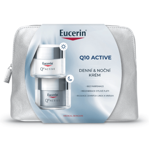 Eucerin Vánoce Q10 ACTIVE Denní krém + Noční krém