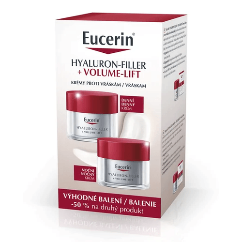 Eucerin Hyaluron-Filler + Volume Lift Denní krém + Noční krém