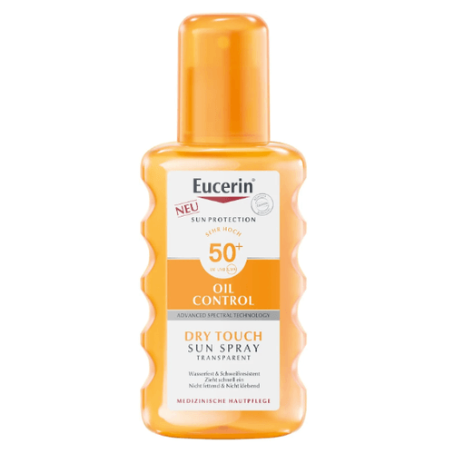 Eucerin Sun Transparentní sprej Dry Touch OIL CONTROL SPF 50+ 200 ml