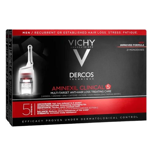 Vichy DERCOS Aminexil Clinical 5 pro muže 21 x 6 ml