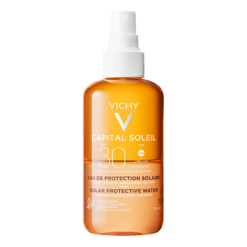 Vichy Capital Soleil Ochranný sprej s betakarotenem SPF 30, 200 ml