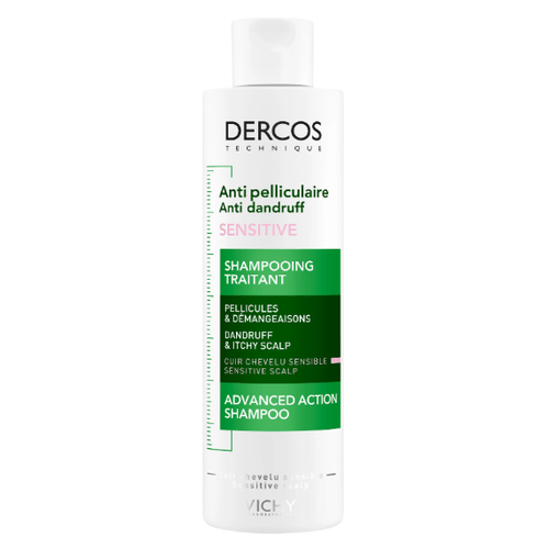 Vichy DERCOS Anti-Pelliculaire Sensitive Šampon proti lupům pro citlivou pokožku 200 ml