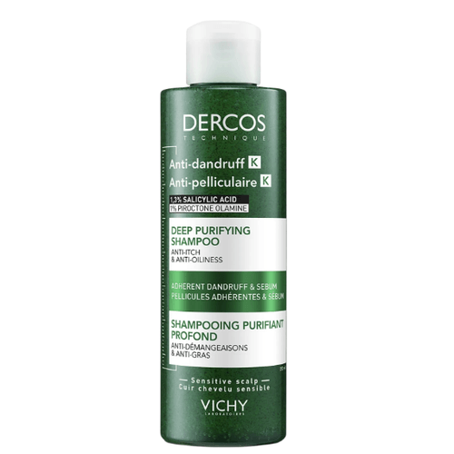 Vichy DERCOS Šampon proti lupům s peelingovým efektem 250 ml