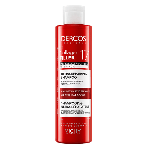 Vichy Collagen 17 Filler ultra-regenerační šampon s kyselinou citronovou a pro-kolagenními peptidy 200 ml
