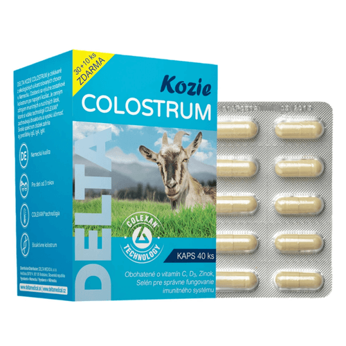 DELTA COLOSTRUM® Kozí 30 + 10 kapslí ZDARMA