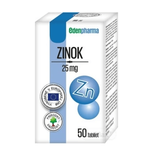 EDENPharma ZINEK 25 mg 50 tbl